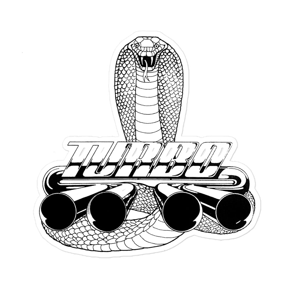 Sticker Turbo Snake