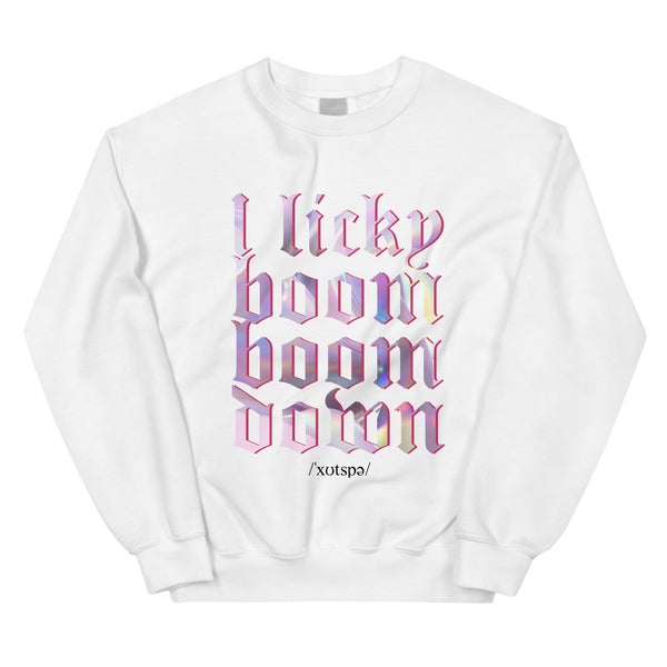 Boom Boom Frontprint Sweater